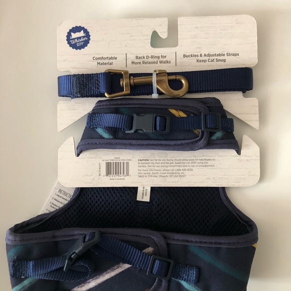 whisker City Cat Whisker City Cat Vest Harness With Leash Poshmark